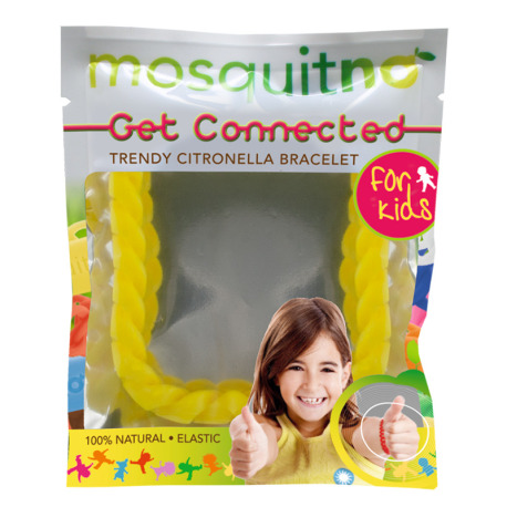 MosquitNo Elastisches Anti-Mücken-Armband für Kinder -